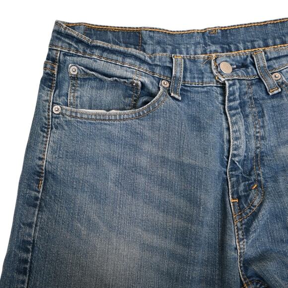 Levi's 505 Straight Leg Jeans Mens 32X30 - Picture 6 of 10